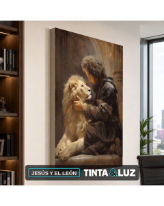 JESÚS Y EL LEÓN