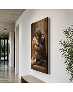 JESÚS Y EL LEÓN
