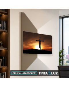CRUZ AL ATARDECER