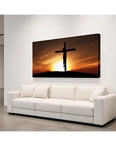 CRUZ AL ATARDECER