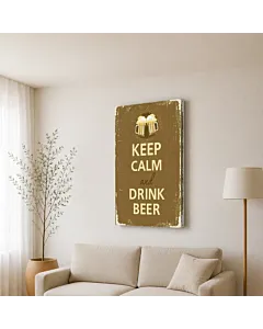 KEEP CALM DRINK BEER