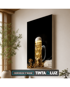 CERVEZA Y MANÍ