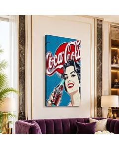 COCA-COLA PINUP