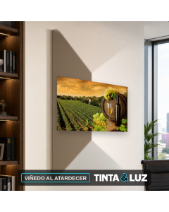 VIÑEDO AL ATARDECER