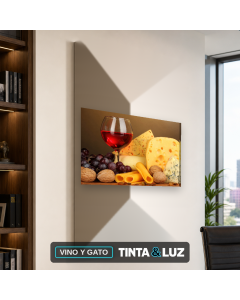 VINO Y GATO
