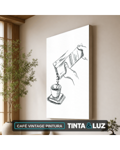 CAFÉ VINTAGE PINTURA
