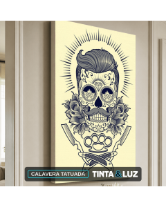 CALAVERA TATUADA