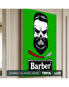 BARBER CALAVERA VERDE