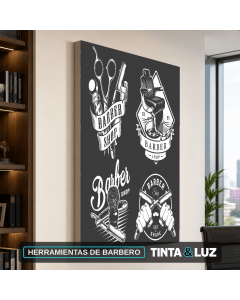 HERRAMIENTAS DE BARBERO