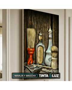 NAVAJA Y BROCHA