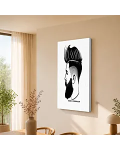PERFIL CON TUPÉ