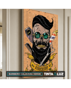 BARBERO CALAVERA VERDE