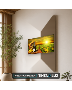 VINO Y CHIMENEA