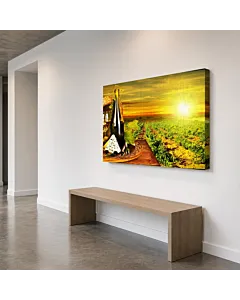 VINO Y CHIMENEA