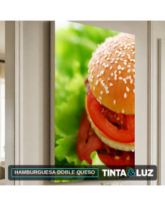 HAMBURGUESA DOBLE QUESO