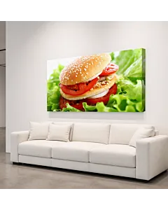 HAMBURGUESA Y TOMATES