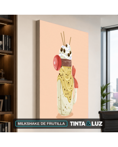 MILKSHAKE DE FRUTILLA