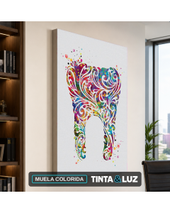 MUELA COLORIDA