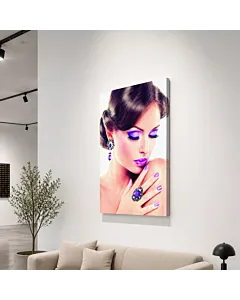 MAQUILLAJE VIOLETA