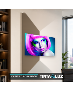 CABELLO ROSA NEÓN