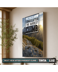 BEST VIEW AFTER HARDEST CLIMB