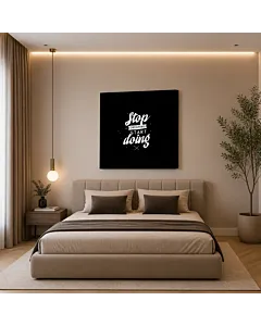 STOP WATCHING START DOING
