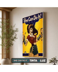 SHE CAN DO IT
