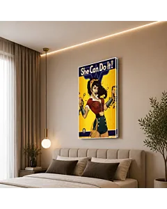 SHE CAN DO IT