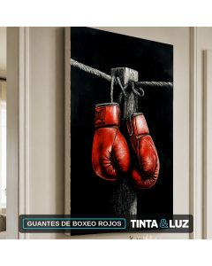 GUANTES DE BOXEO ROJOS