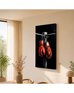 GUANTES DE BOXEO ROJOS