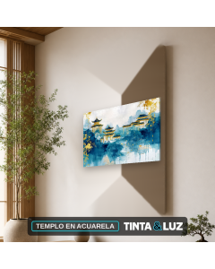 TEMPLO EN ACUARELA