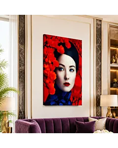DAMA ROJA ORIENTAL