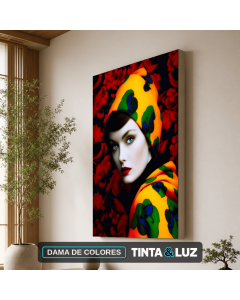 DAMA DE COLORES