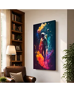 ASTRONAUTA DE COLORES