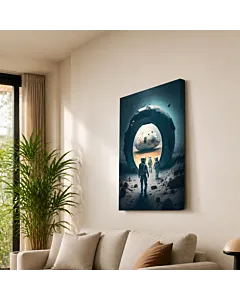ASTRONAUTAS EN LA LUNA