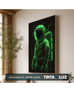ASTRONAUTA VERDE NEÓN