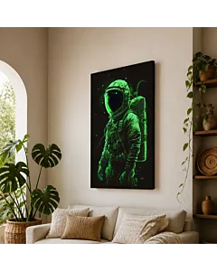 ASTRONAUTA VERDE NEÓN