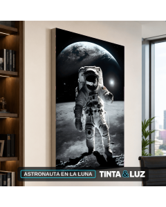 ASTRONAUTA EN LA LUNA
