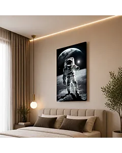 ASTRONAUTA EN LA LUNA