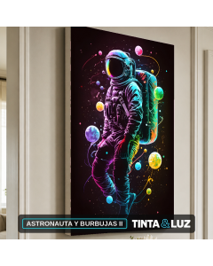 ASTRONAUTA Y BURBUJAS II