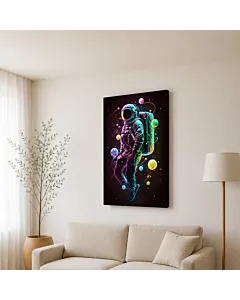 ASTRONAUTA Y BURBUJAS II