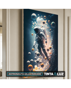 ASTRONAUTA EN ASTEROIDE