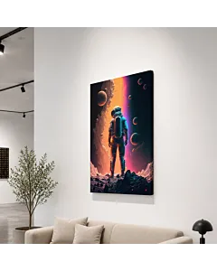 ASTRONAUTA Y PLANETAS