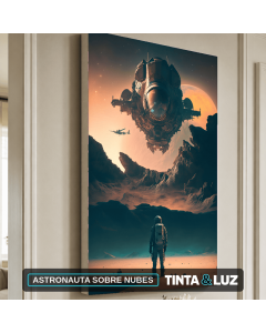 ASTRONAUTA SOBRE NUBES