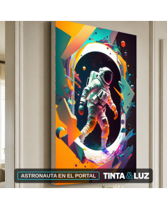 ASTRONAUTA EN EL PORTAL