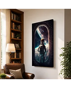 ASTRONAUTA EN CÁPSULA