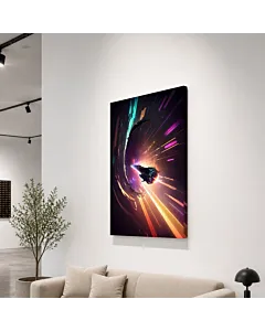 NAVE EN HIPERESPACIO