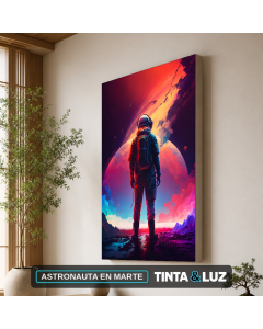 ASTRONAUTA EN MARTE