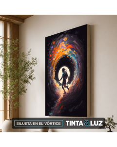 SILUETA EN EL VÓRTICE
