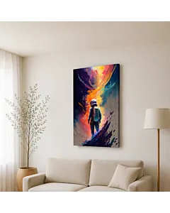 SILUETA EN EL PORTAL